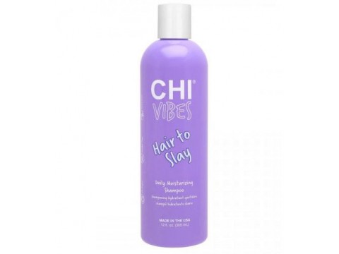 CHI VIBES „Hair to Slay“ Kasdienis drėkinantis šampūnas, 355 ml